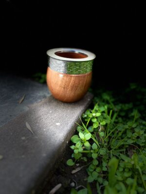 Mate imperial algarrobo virola acero sin pie