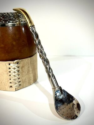 Bombillón Pico de loro cincelado Bronce