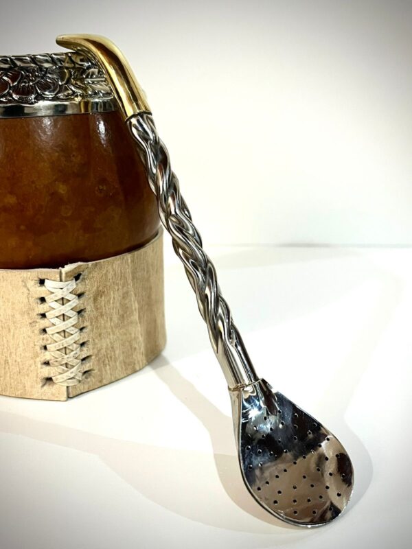 Bombillón Pico de loro cincelado Bronce
