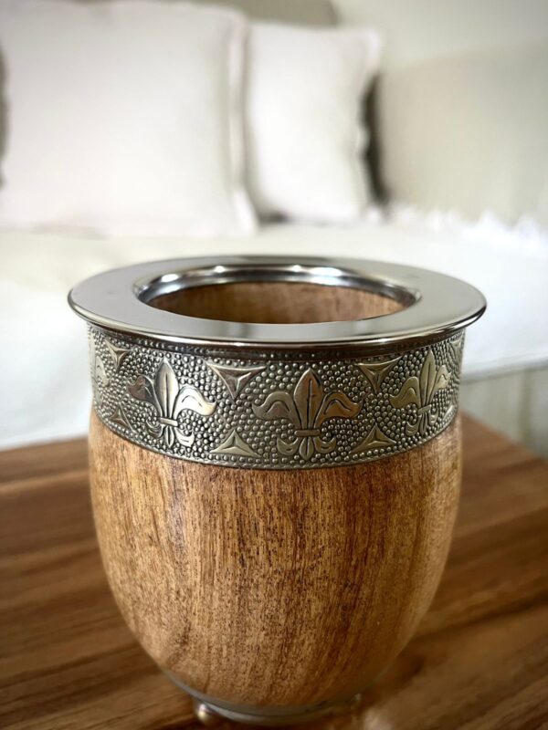 Mate imperial de algarrobo premium base bolita - Imagen 3